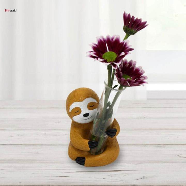 Sloth%20Statue%20Home%20Decor%20Flower%20Test%20Tube%20Vase%20Lightweight%20Creative%20Modern%20Resin%20Figurine%20for%20Housewarming%20Drawing%20Room%20Home%20Decorations%20-%20Image%206