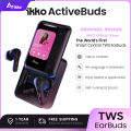iKKO World's First AI TWS Earbuds with Smart System Touchscreen ActiveBuds Bluetooth Earphones Wireless Headphone In-Ear Headset. 