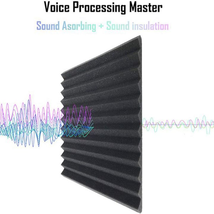 24%20Pcs%20Acoustic%20Foam%20Board,Studio%20Wedge%20Tile,Acoustic%20Foam%20Soundproof%20Pyramid%20Studio%20Treatment%20Wall%20Panel%202.5X30X30cm%20-%20Image%202