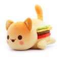Aphmau Meows Cat Plush Toy Soft Meemeow Stuffed Donut Cat Plushes Kawaii French Fry Cheeseburger Food Plush Doll Birthday Gifts KEEMEEUYZO. 