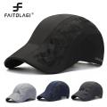 Men Summer Sun Hat Mesh Quick Dry Casquette Men Outdoor Sports Sun Visors Fashion Casual Baseball Hats Solid Color Peaked Cap.