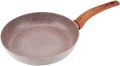 Fry Pan Marble Coating Non Stick Fry Pan Non Cast Iron Stick Aluminum Anti Scratch Heat Resistant Frying Pan 26 cm.