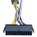 24 Pin to 6 Pin PCI-E ATX Main Power Adapter Cable for HP Z230 Z220 SFF Workstation Motherboard. 