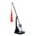 22cm Heirloom God Halberd Metal Retro Cold Weapon Model Home Ornament Decoration Crafts Collection Doll Toy Equipment Accessorie. 