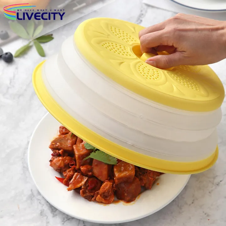 Dish%20Cover%20Dustproof%20Collapsible%20Microwave%20Oven%20Plate%20Cover%20-%20Image%203
