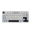 EPOMAKER x AULA F75 75% 80 Keys Hot-Swap Gasket Bluetooth 5.0/2.4G Wireless/Wired Mechanical Keyboard PBT Keycaps for Mac/Win. 