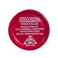 22gm Small Diamond Shoe & Boot Polish - Dark Tan. 