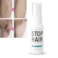 100%Natural Permanent Hair Removal Spray Stop Growth Inhibitor Remover 20ML. 