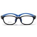 Peekaboo silicone square glasses for kids TR90 frame blue pink girl optical glasses frame for children accessories for students. 