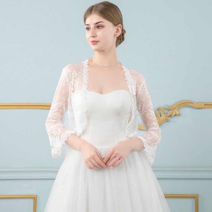 %E3%80%90Alien%20Alien%E3%80%91%202023%20Black%20Pink%20Lace%20Bolero%20Femme%20Mariage%20Appliqued%20Wedding%20Coat%20Jacket%20Bridal%20Top%20Evening%20Jacket%20For%20Women%20-%20Image%203
