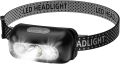 Led Headlamp,Headband Flashlight 3 Modes Waterproof Motion Sensor Lamp for Outdoor Camping Hiking Cycling Fishing Running Repairing.