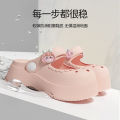 Parent-child Mary Jane Crocs Women's Summer New Cute Girls' Heart-to-Wear Versatile EVA Baotou Sandals. 
