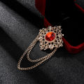 Tassel Badge Brooch For Men Suit Fashion Accessories (1Ps). 