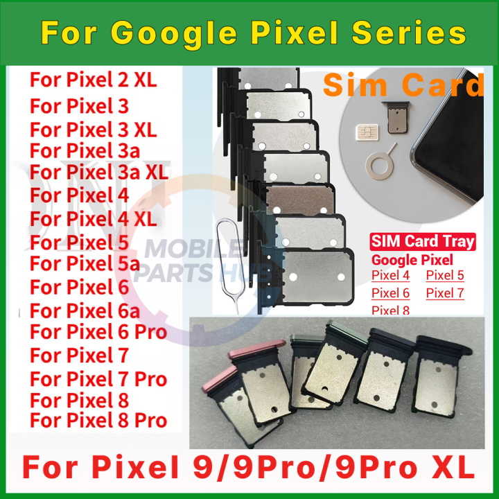 For%20Google%20Pixel%202%202%20XL%203%203%20XL%203A%203A%20XL%204%204a%204%20XL%204a%20XL%205%205a%206%206%20Pro%207%207a%207%20Pro%208%208A%208%20Pro%209%209%20Pro%20XL%20Sim%20Holder%20Tray%20Slot%20Adapter%20Replacement%20Part%20-%20Image%202