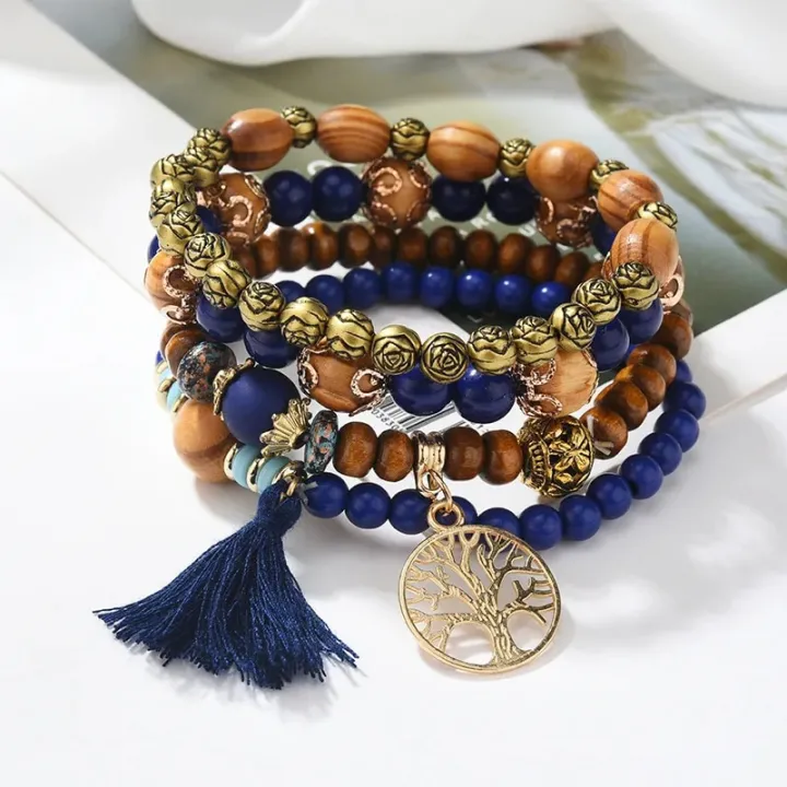 Bohemian%20Bracelet%20Creative%20Ladies%20Tree%20of%20Life%20Jewelry%20Tassel%20Multi-layer%20Wooden%20Beaded%20Ethnic%20Style%20Fashion%20Women%20Bracelets%20-%20Image%202