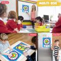 2023NEWMontessori Magnetic Clock Board Teaching Aids 24-Hour Clock Model Time Activity Game Learning Time Educational Toys For Children. 