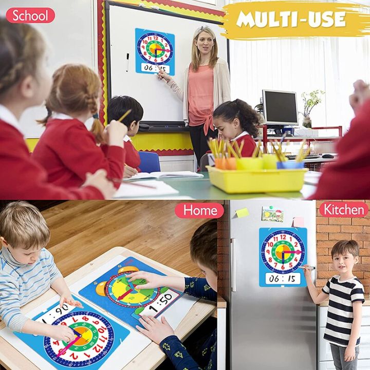 2023NEWMontessori%20Magnetic%20Clock%20Board%20Teaching%20Aids%2024-Hour%20Clock%20Model%20Time%20Activity%20Game%20Learning%20Time%20Educational%20Toys%20For%20Children%20-%20Image%205