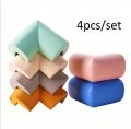 4PCS Set Child Protection Angle 4PCS Set Corner Protector Baby Safety Corner Protector Children Protection Furniture Corners Angle Protection Child Safety Table Corner Guards. 
