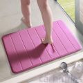 Bathroom Mat Velvet Absorbent Toilet Area Rug Non-Slip Bath Decorative Carpet for Household Hotel. 