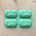 Soap Mold 4 DIY Decoration Silicone 3D Mooncake Mold.