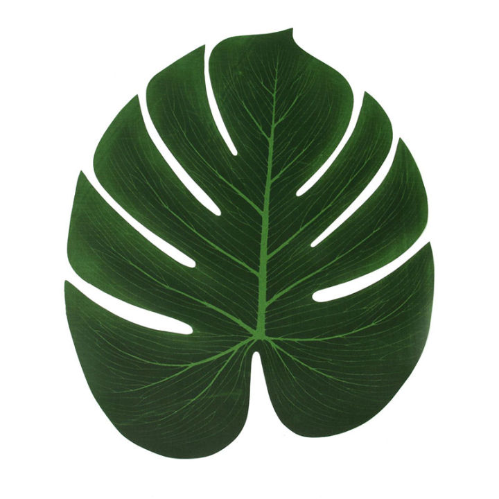 12pcs%20Artificial%20Tropical%20Palm%20Leaves%20for%20Hawaiian%20Summer%20Luau%20Jungle%20Party%20Decoration%20Wedding%20Party%20Table%20Runner%20Placemat%20Leaf%20-%20Image%209