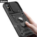 Phone Case Tecno Spark6 Go Back Cover Hard Armor Shockproof Camera Protection Handphone Casing for Tecno Spark 6 Go Cover Cases Car Magnetic Navigation Holder Ring Cover. 