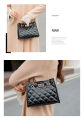 Imported from China Mini Quilted PU Leather Shoulder Bag for Women – Small Size Black Crossbody & Hand Carry Purse | Stylish Daily Use Ladies Bag.