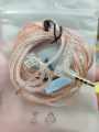 TRN, MT1, MT1 Pro, MT1 Max, OFC Flat Upgrade Cable Black 2 Pin Type B C 0.75mm with Mic.