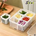 6 grid fridge storage box, Refrigerator Storage Box 6 Grids, Freeze storage box.