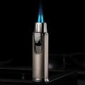 Metal Double Flame Windproof Lighter Large Flame Lighter Jet Flame Lighter Gadgets For Men. 
