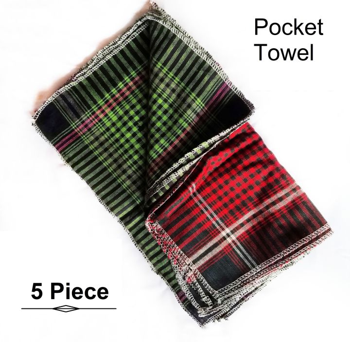 5%20Piece%20Pocket%20Towel%20Rumal%20Multicolor%20-%20Image%202