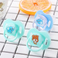 Cartoon Silicone Baby Pacifier with Cover BPA Free Safety Soft Material Convenient Carry Sleeping Baby Pacifier Easy To Hold Baby Pacifier Soother Toys.
