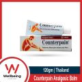 Counterpain Analgesic Balm Relieves Muscular Aches And Pain 120g | Made in Thailand. 