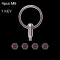 0.45g Anti theft bicycle bike lock locks smart design protect saddle stem handlebar wheels Smallest lightest M4 M5 M6 Screws. 
