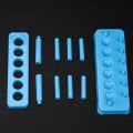 18mm Hole Diameter Plastic Test Tube Rack Durable Blue Plastic Centrifuge Tube Holder 6 Hole Lab Tube Stand Scientific Experiments. 