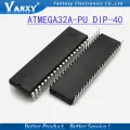 【happy one】2 পিস ডিপ ডিপ-40 atmega32 32a-pu ATMEGA32L-8PU ATMEGA32-16PU. 