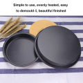 6/7/8/10 inch Non-stick Pizza Pan Plate Dish Tray Mold Bakeware Baking Tool. 