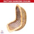 Rattan Large Cane Hanging Chair Dolna For Big People - Cane Swing Dulna Large Size 37" inc { Cane And Craft }.