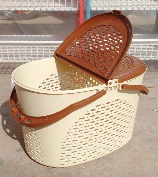 Cat/Dog/Rabbit/Pet Carrier Basket (Ham ko) 1 Piece Cat carry basket dog carry basket rabbit carry basket shopping basket big basket basket