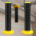 Ceiling and Floor Tile Height Ruler,Double-Sided Scale.
