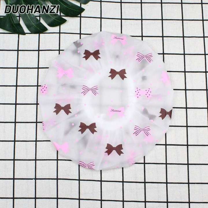 DUOHANZI%20New%20high-end%20waterproof%20shower%20Thickened%20and%20enlarged%20womens%20shampoo%20Waterproof%20bathing%20hat%20Shower%20cap%20-%20Image%202