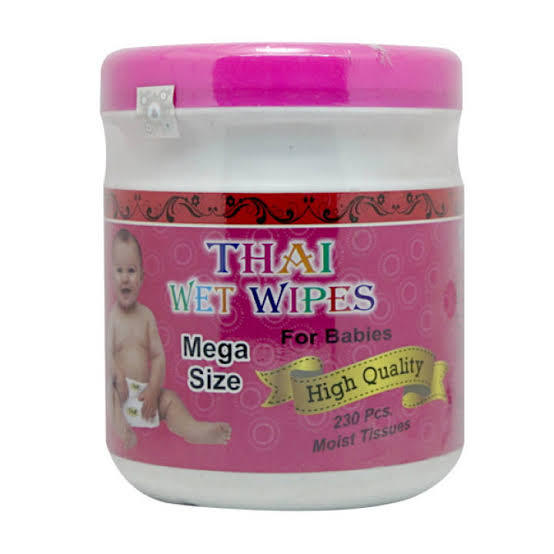 Thai Baby Wet Wipes Mega Size - 230 pcs