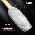 BOKO Silver Cat Eye Magnetic Powder Bright White Glitter Nail Art 3D Effect for Manicure Design Fine Particles Pigment Dust. 