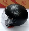 Steelbird Halfface Black Colour Helmet For 5-14 Years Children For Ridng Bike,.