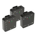 Audio Wireless Lavalier Microphone for GO PRO II Camera Interview Live Recording for IPhone Xiaomi Mobilephone PC DSLR Camera. 