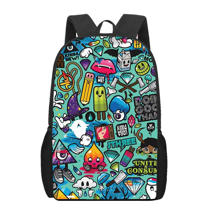 Anime%20Graffiti%20Sticker%20Pattern%20Children%20School%20Bag%20Girls%20Boys%20Casual%20Book%20Bag%20Teenager%20Daily%20Backpack%20Woman%20Men%20Travel%20Rucksacks%20-%20Image%205
