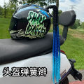 Motorcycle riding helmet decoration dreadlocks dreadlocks balance bikes bicycle motorcycle helmets dreadlocks sucker spring braids. 