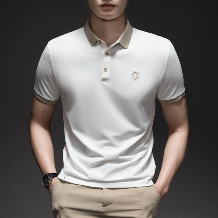 Business%20Foreign%20Trade%20Shirt%20Men's%20Polo%20Shirt%20New%20Summer%20Lapel%20Short%20Sleeve%20T-Shirt%20Casual%20Men's%20Top%20Source%20Factory%20-%20Image%204