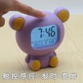 Smart Alarm Clock Student Reporting Multi-Function Mute Cute Cartoon Alarm Luminous Bedside Electronic Digital Pendulum Desk Clock.