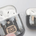 【FUPANG】ROWEQPP Case Compatible For Airpods Protective Cover Mechanical Imd Style Case.